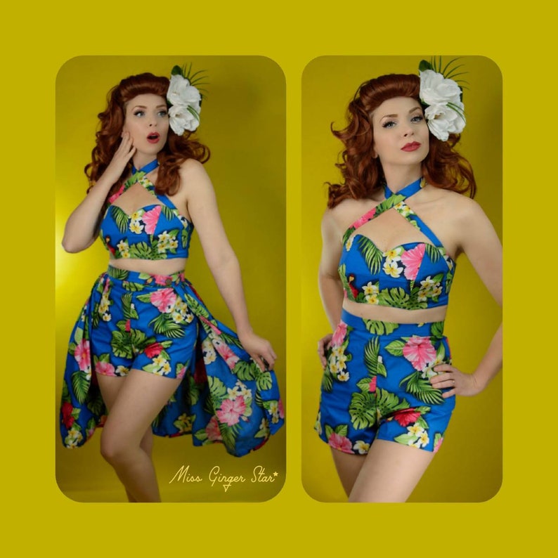 50s style playsuit