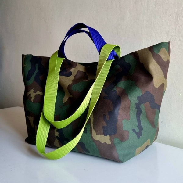 Camo Tote Bag - Etsy