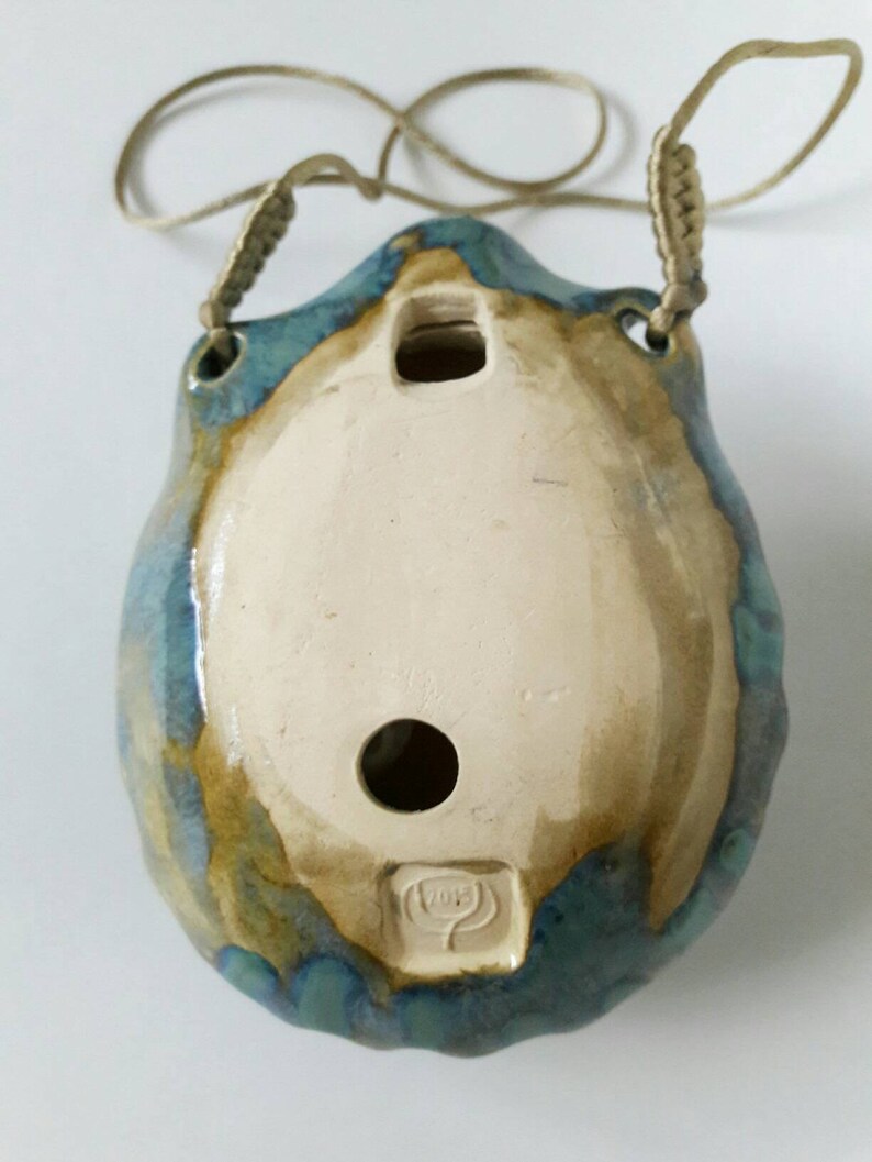 Seashell Ocarina Musical Instrument handmade in Ukraine Eco Etsy