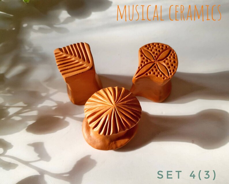 Ceramic Stamps / Clay Stamps / Tools for Ceramics / Pottery Etsy