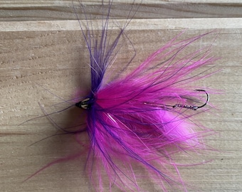 Pink Steelhead Streamers, Salmon Flies, Fishing Father's Day Gift from Kids, Fishing Birthday Gift, Fly Fishing Gift for Boyfriend, Husband