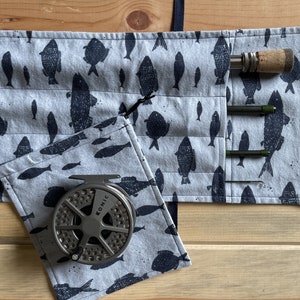 Fly Rod Sleeve, Fly Fishing Gear, Fly Fishing Gift for Men, Fly Rod Sock, Fishing Birthday Gift for Husband, Retirement Gift for Fisherman