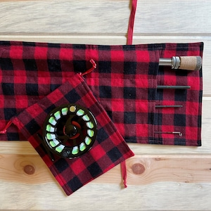 Fly Rod Sleeve, Fishing Birthday Gift for Husband, Fishing Gifts for Dad, Fly Rod Sock,  Retirement Gift for Fisherman, For Boyfriend, Gear