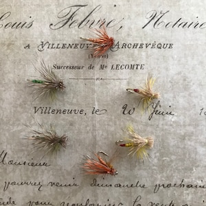 Trout Fly Fishing Gift, Caddis Flies, Fishing Stocking Stuffer, Fly Fishing Gift for Men, Dry Flies, Trout Flies, Retirement Gift (6)