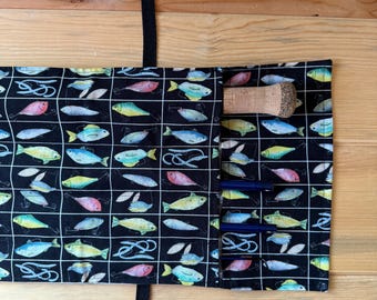 Fly Rod Sleeve, Fishing Father's Day Gift for Men, Unique Birthday Gift for Fisherman, Fly Fishing Gear, Fly Rod Bag, Retirement Gift Dad