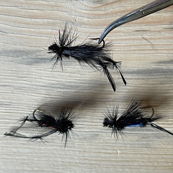 Trout Flies Fly Fishing, Dry Flies, Hand Tied Trout Flies, Fisherman Gift  for Men, Fly Fishing Gift for Husband, Set of 3, Chippette & Chopp 