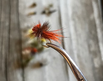 Hand Tied Trout Flies, Trout Fly Set, Set of 14, Fisherman Gift for Men, Trout dry Flies, Fishing Gift for Trout Fisherman, Set #3