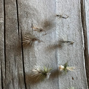 Trout Fly Gift Set, Fishing Birthday Gift for Husband, Trout Dry Flies, Caddis Flies, Fly Fishing Gift for Men, For Dad, Set of 8, Set #2
