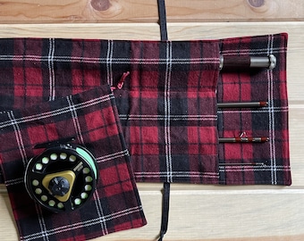 Fly Rod Sock, Fly Fishing Gifts for Dad, Fishing Birthday Gift for Husband, Fly Rod Sleeve, Fly Fishing Gear Bags, Reel Bag, For Boyfriend