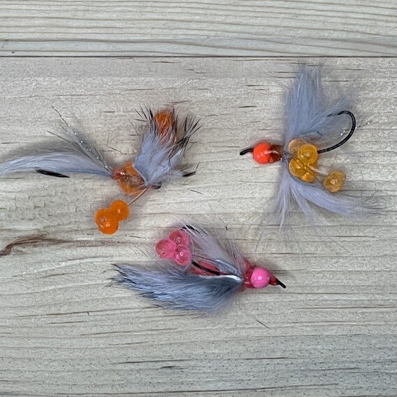 Gros Lot De Mouches Pour Pêche à La Mouche – Nymphes Truite Multicolores – Neuf