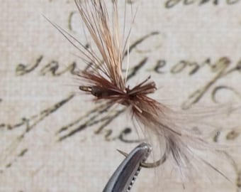 Trout Fly Fishing Flies, Dry Flies, Hand Tied Trout Flies, Fly Fishing Gifts for Men, "Shaggy Emerger", Set of 3