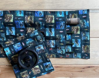 Fly Rod Sleeve, Fly Fishing Birthday Gifts for Dad, Rod Sock, Fishing Birthday Gift for Husband, Retirement Gift for Fisherman, Boyfriend