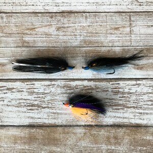 Steelhead Flies, Streamer Flies, Soft Hackle Flies, Fly Fishing Flies, Salmon Flies, Fly Fishing Gifts for Men, Steel Buster, For Dad(3)