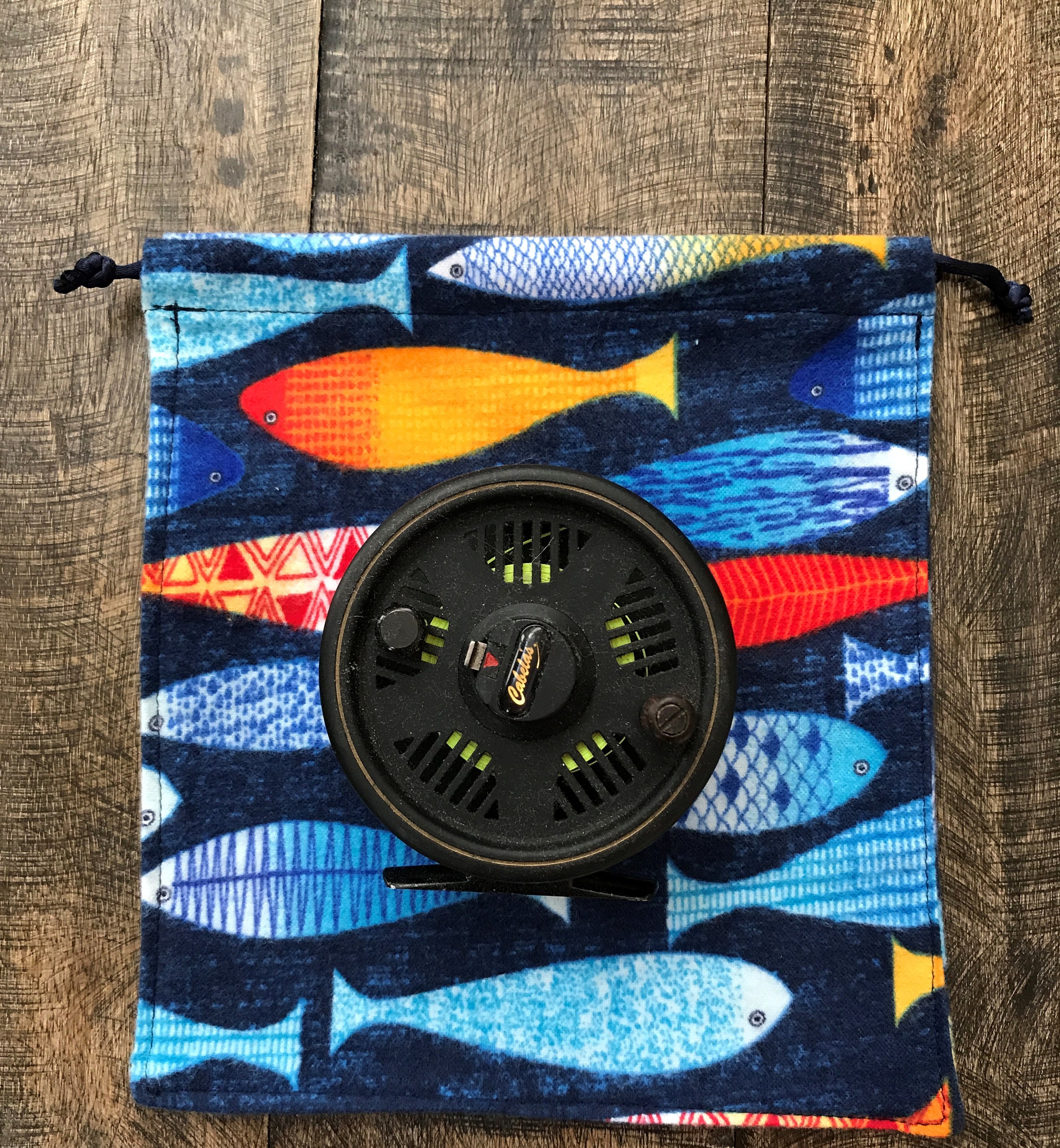 Fly Reel Cover Reel bag Fly fishing gift fishing gear Etsy