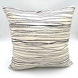 Magnolia Homes Fashion Rapids, Slate, Black, Ivory pillow