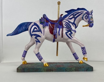 Vi's Violet Vision, 2E/0819, Trail of Painted Ponies #1476, Retired, Pony, Horse, Carousel Pony