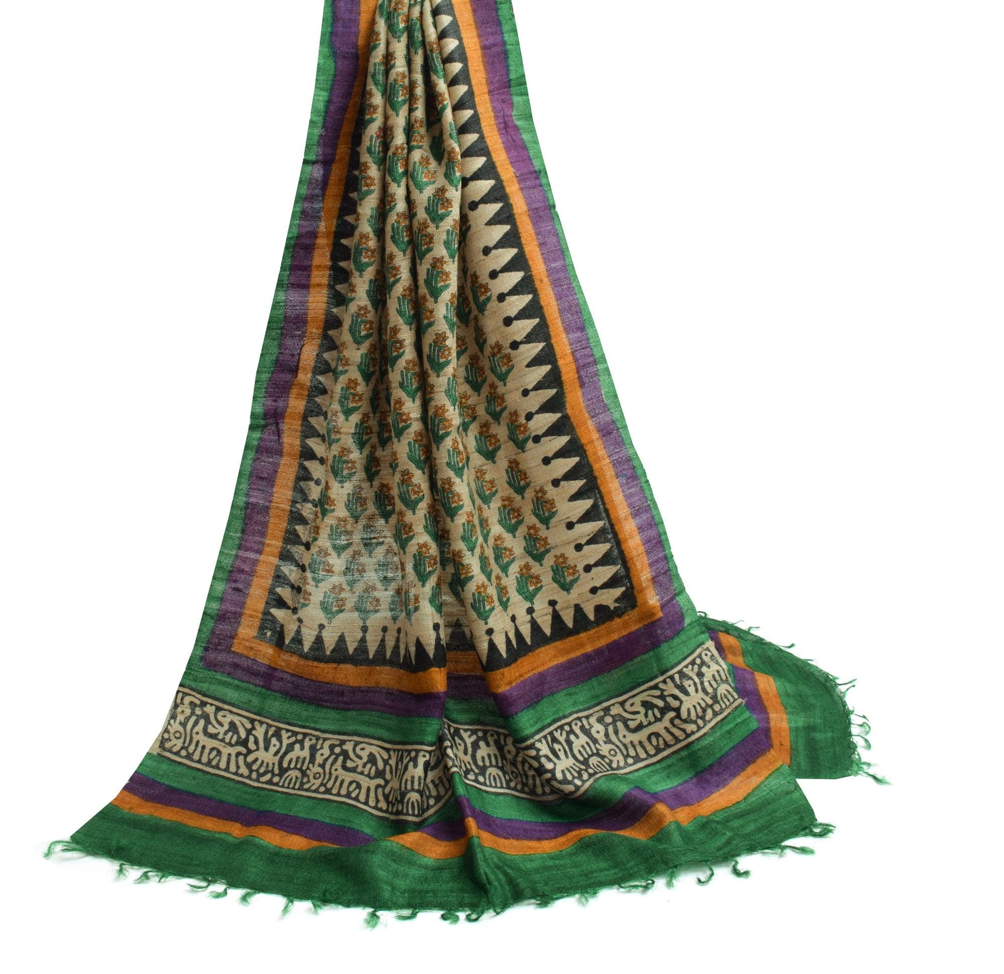 小物 yoli silk cotton khadi scarf Khadi Cotton Scarves - Indigo & Rust