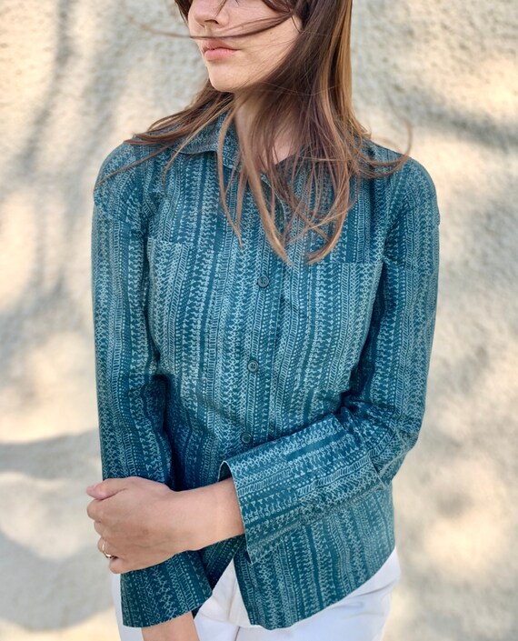 70’s Marimekko shirt / retro blouse