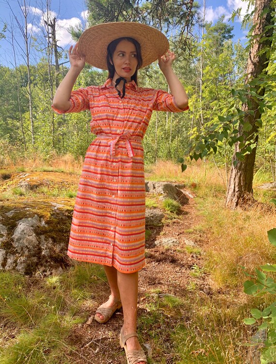 70s 80s Marimekko summer dress
