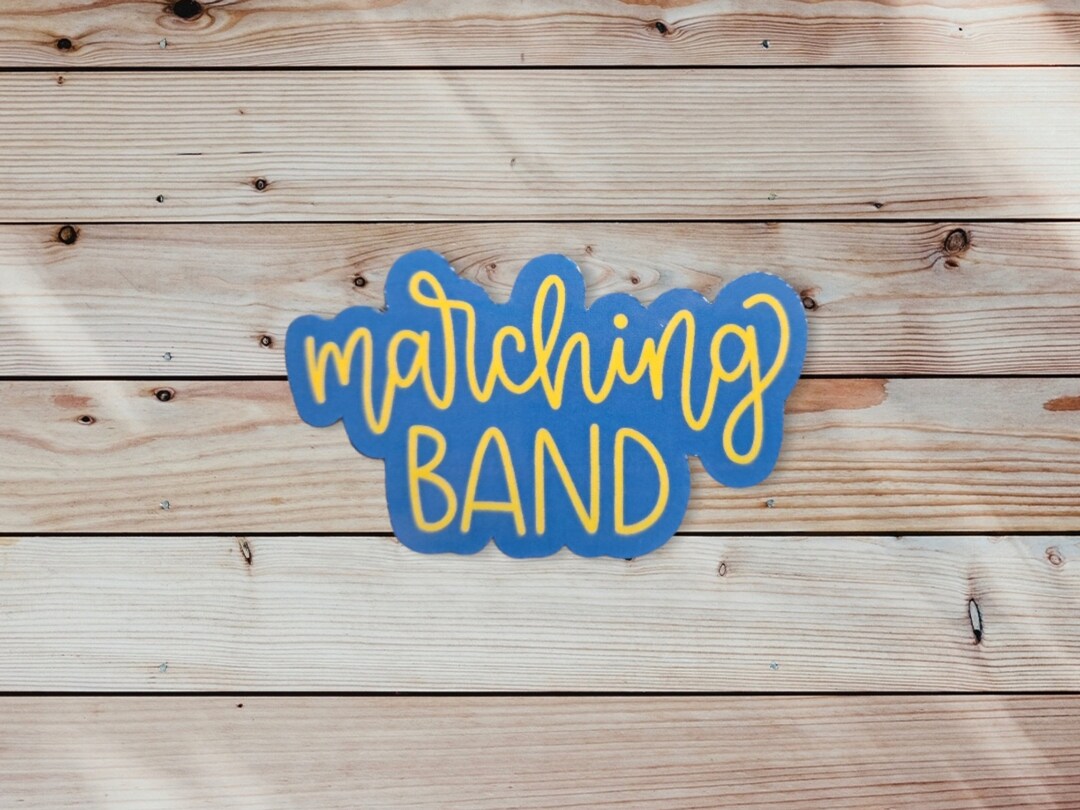 Marching Band Stickers. Laptop Decal Phone Trumpet Etsy