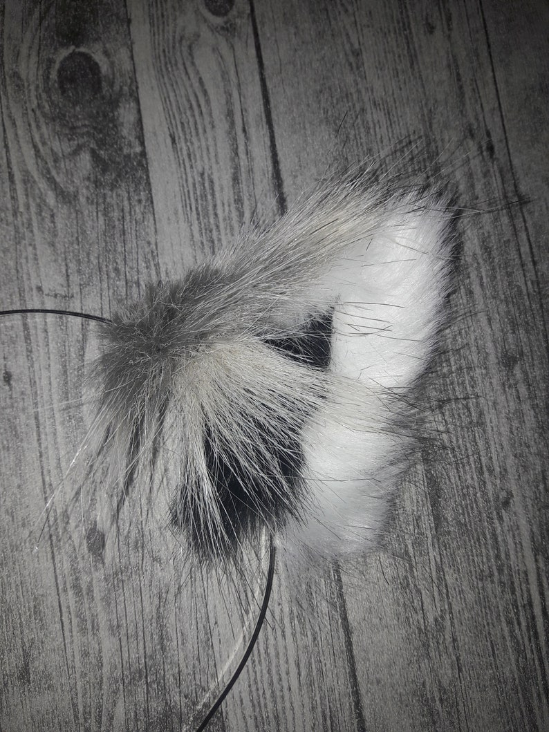 Wolf Ears Faux Fur Wolf Ears Headband/ Handmade Ears / Faux Etsy