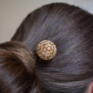 Flower of life Hair Piece |  Hair Comb  |  Hair Stick  |  Wedding Hair Piece | Hair Jewelry