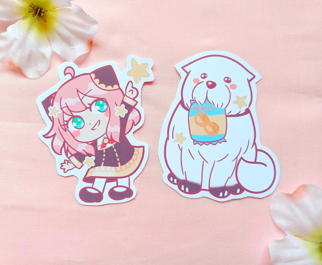Anya Sticker | Cute Laptop, Waterproof Sticker for Journals, Planner - Etsy