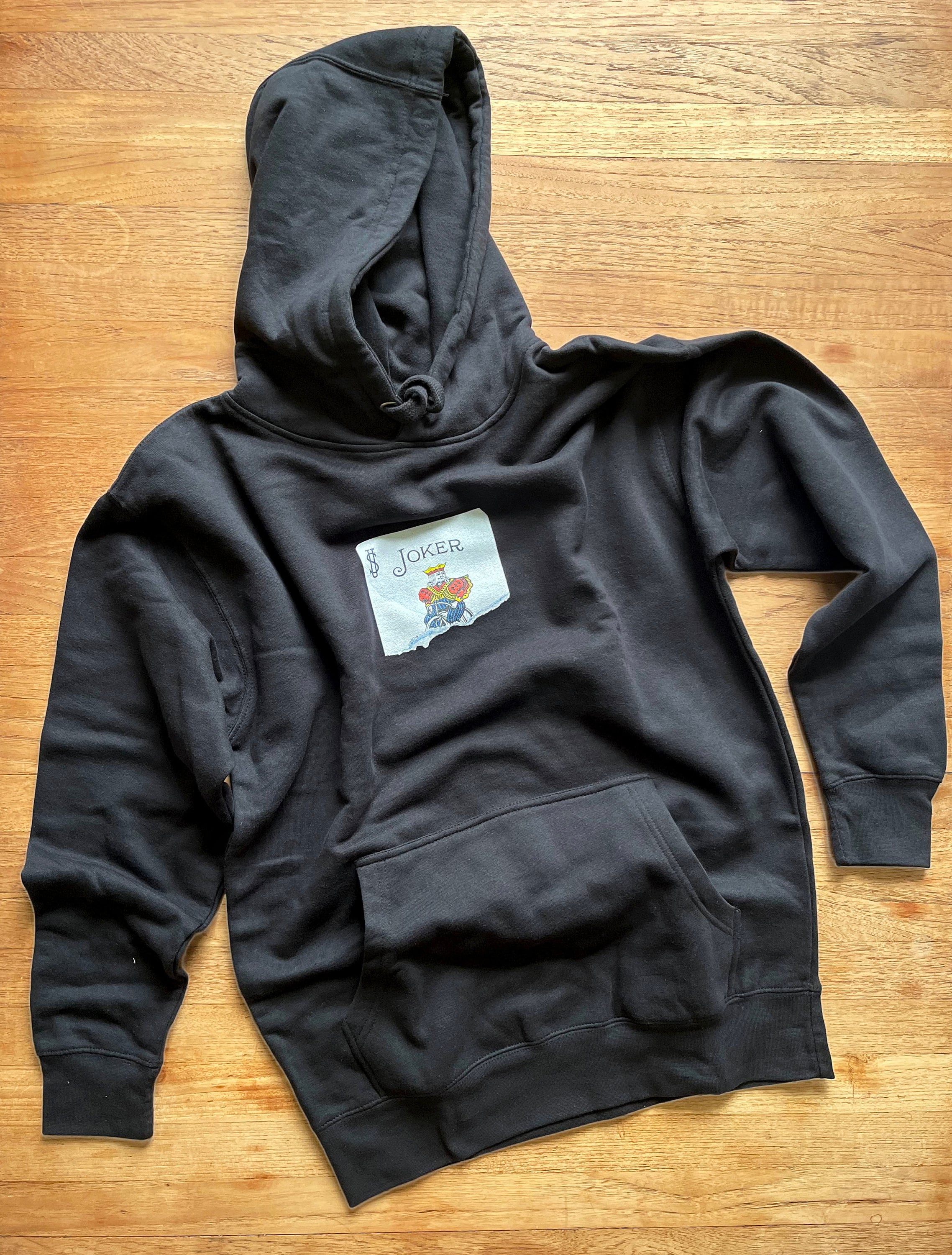 Mini Twisted Joker Hoodie - Black