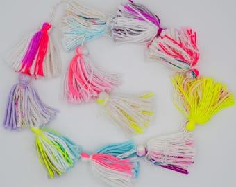 Ready-to-Ship Colorful Tassel Garland for Home and Party Decoration