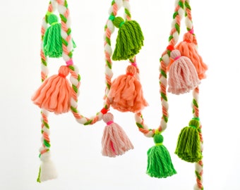 Ready-to-Ship Tassel Garland for Home Decor and Parties
