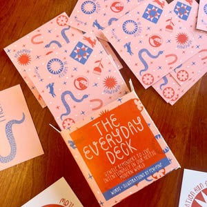 The Everyday Deck - Baraja de cartas - Cartas de aspiración - Cartas de inspiración - Baraja de tarot