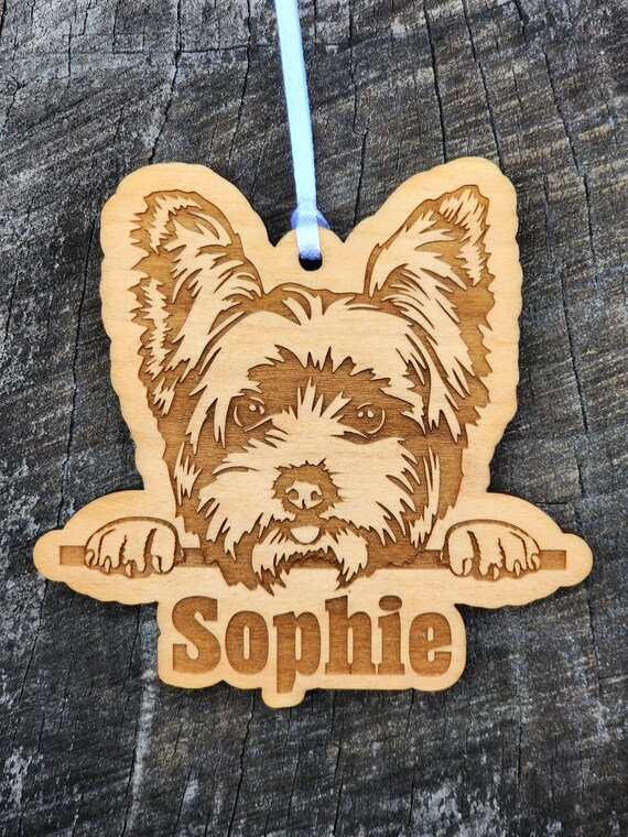 Ornament - PERSONALIZED Beagle Dog Raw Wood Ornament - PERSONALIZED Beagle Dog Raw Wood