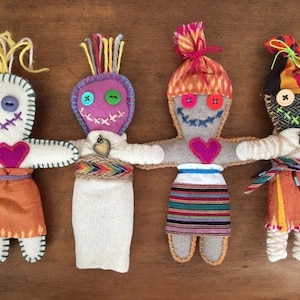 Handmade Goodoo Doll - Good Luck, Joy & Health