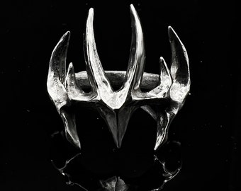 Venom Ring - stainless - handmade