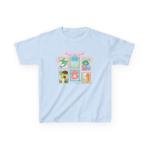 Kids Cute Art Tee, Fun T-Shirt for Children, Gift for Birthdays, Playful Outdoor Wear, Adorable Graphic Tee
