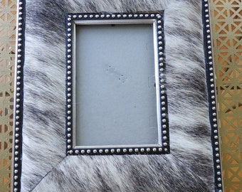 cowhide frame etsy