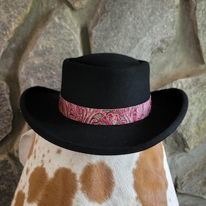 Cowboy Hat Band Floral - Etsy display picture 1