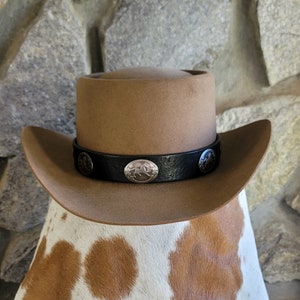 Leather FISHING Lure Hatband Hat Band With Genuine Sheepskin for Fly Fishing  Woman Man Unisex 