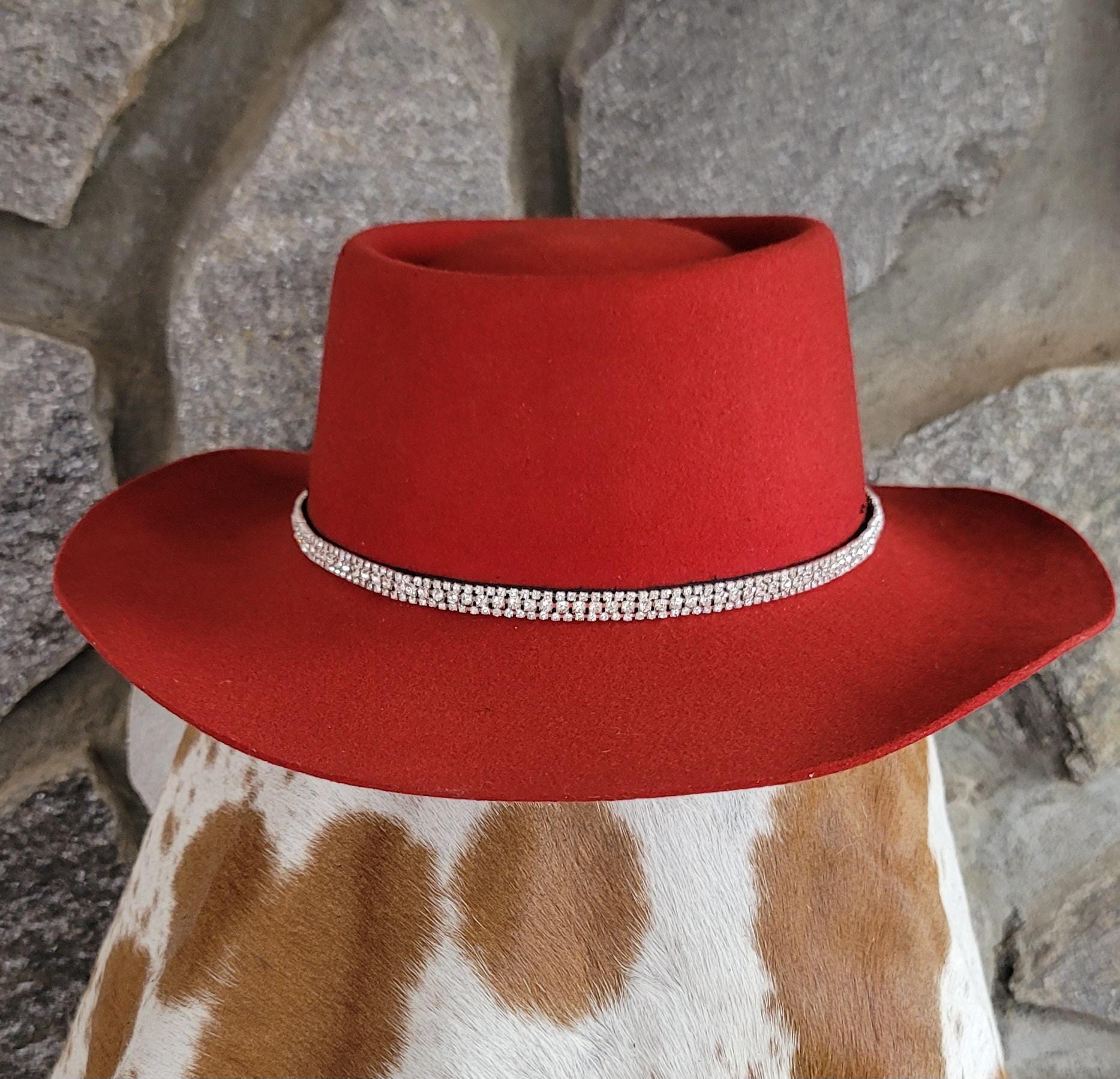 Diamond Rhinestone Bling Bling Western Hat Band Hatband Cowgirl Rodeo ...