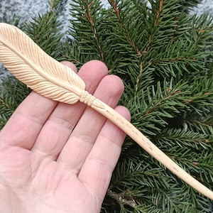 Hair Stick from a deer antler , antler hair stick, hairpin antler, Gift Idea