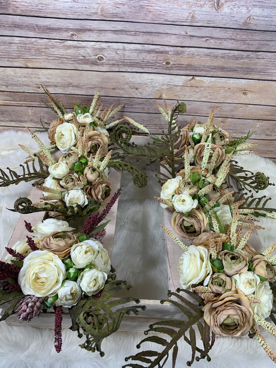 etsy bridesmaid bouquets