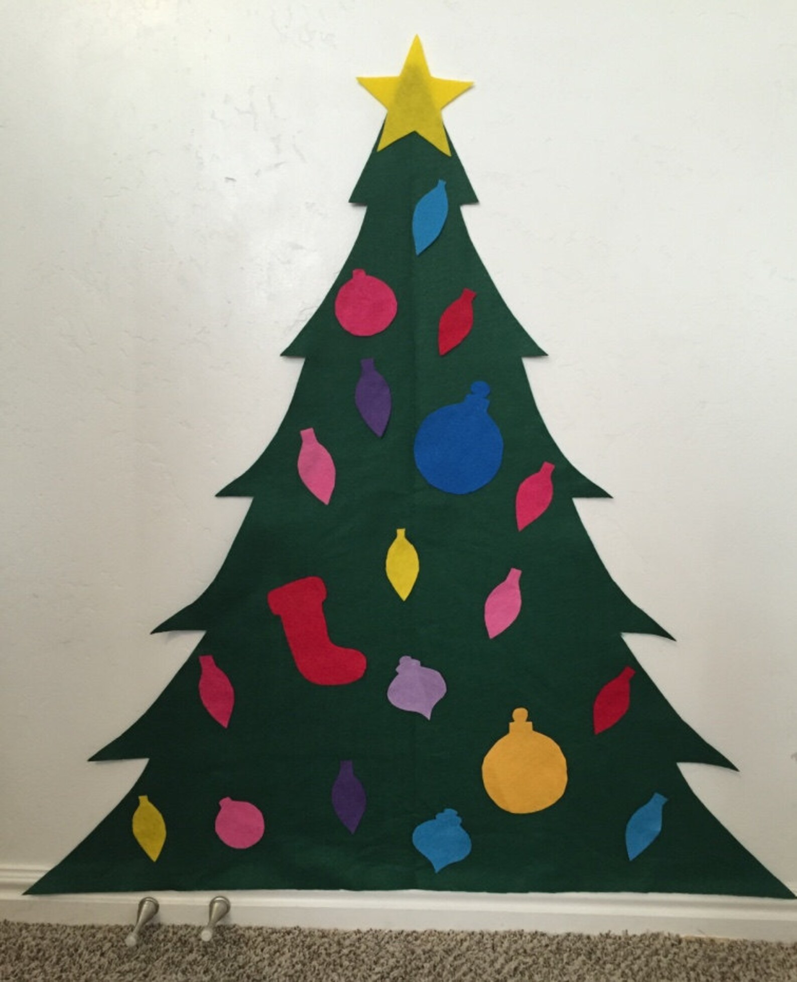 Felt Christmas Trees Etsy