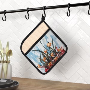 Pot Holder with Pocket