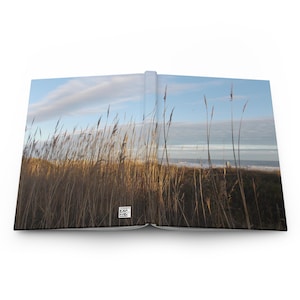 Beach Vibes Hardcover Journal: Coastal Writing, Perforated Pages