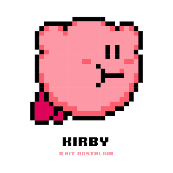 Kirby Video Game Sticker Classic Gaming Retro Character - Etsy