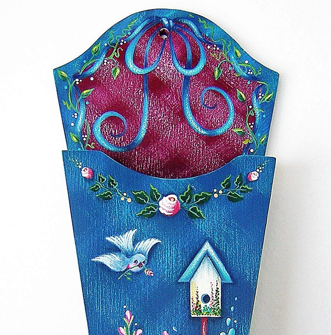 Packet-bluebird in Garden-instructional Decorative Tole Painting ...
