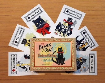 Black Cat Fortune Telling Game by Bristol & London