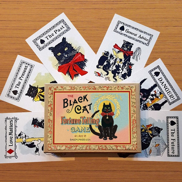 Black Cat Fortune Telling Game by Bristol & London