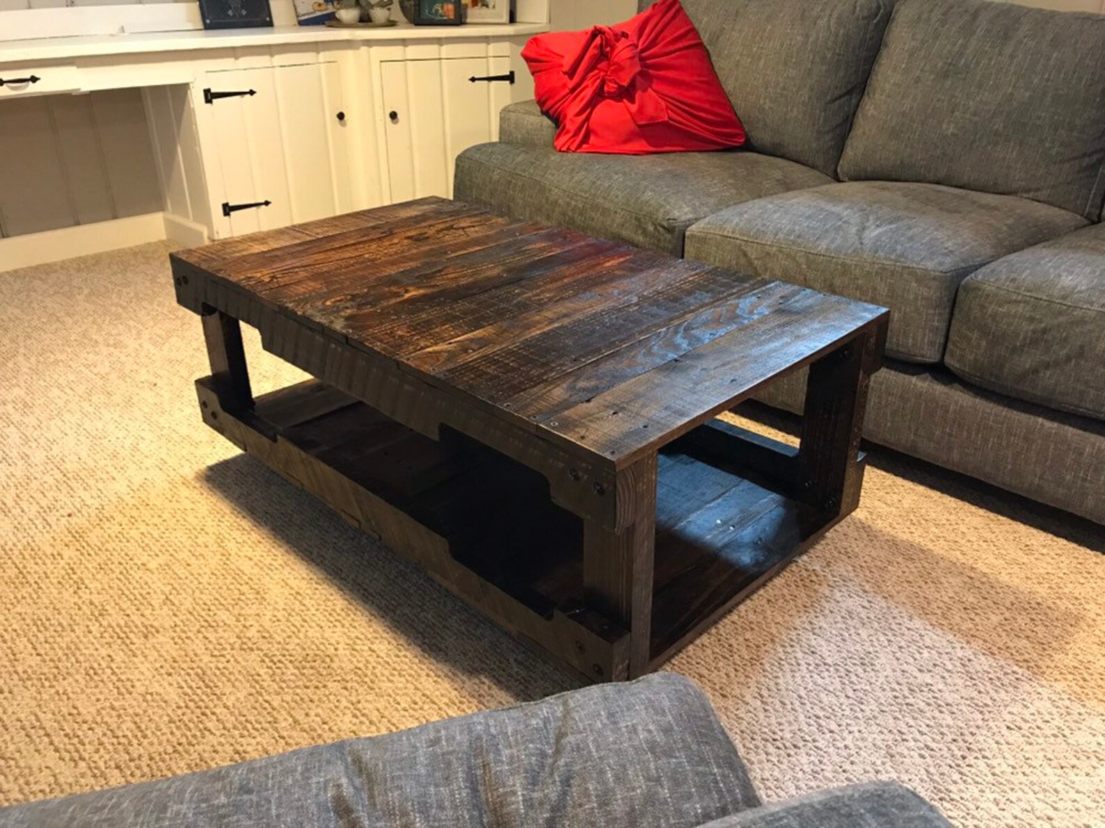 Recycled Wood Coffee Table Etsy