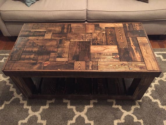 Coffee table puzzle storage deals